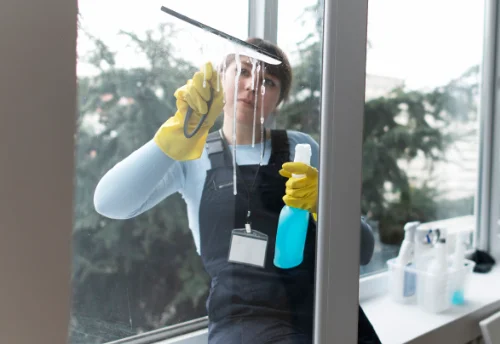 Nettoyage de vitres intérieures et extérieures au Thillot